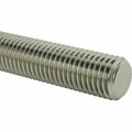 Bsc Preferred Medium-Strength Threaded Rod Grade B16 Steel 3/4-10 Thread Size 3 Long 95456A847
